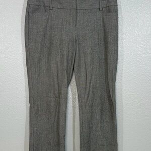 Express Herringbone Pattern Dress Pants